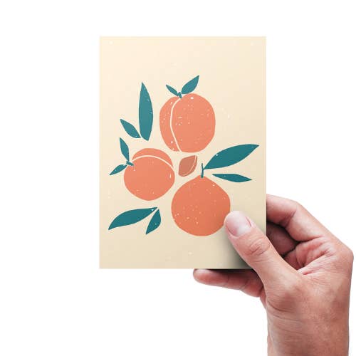 Carte vintage orange pour la vente par Kortspecialisten
