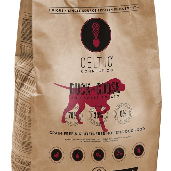 Celtic Connection Holistic Pet Food - Wholesale Pet Food - Dog - DUCK with GOOSE & SWEET POTATO