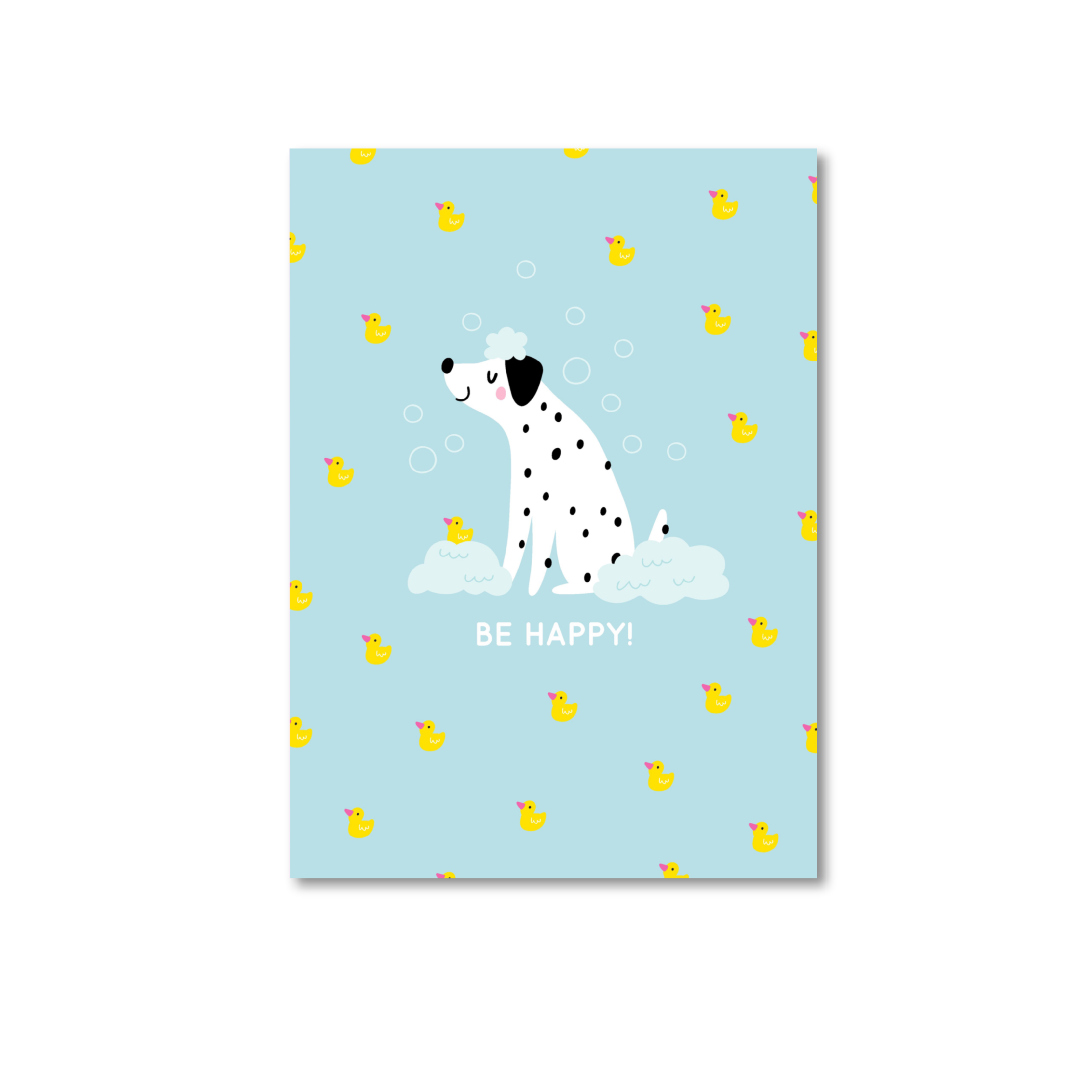 Only Happy Things Stationery - Wholesale Postcard - Kaart Be happy0
