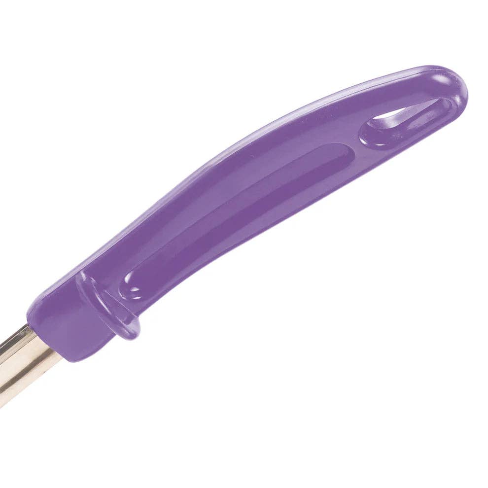 EcoQuality – wholesale Measuring spoon – FPP-2P to FPS-6P, 2-6oz S/S Food Portioners Purple Hdl, EA8