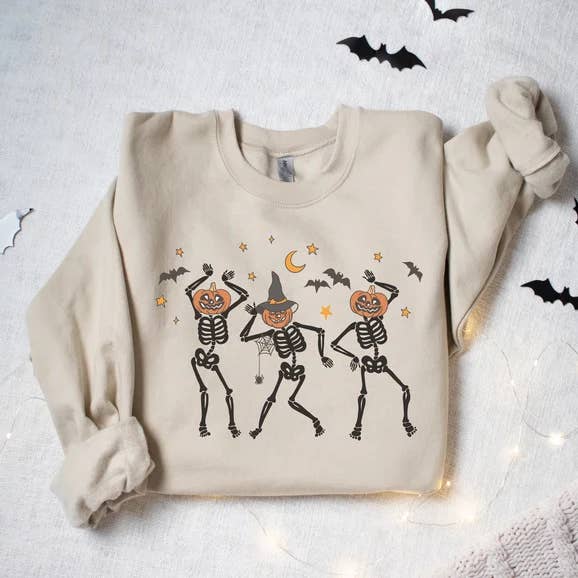 Felpa di Halloween, Felpa a forma di zucca, Felpa autunnale per la vendita all'ingrosso da parte di Unicorntrendz