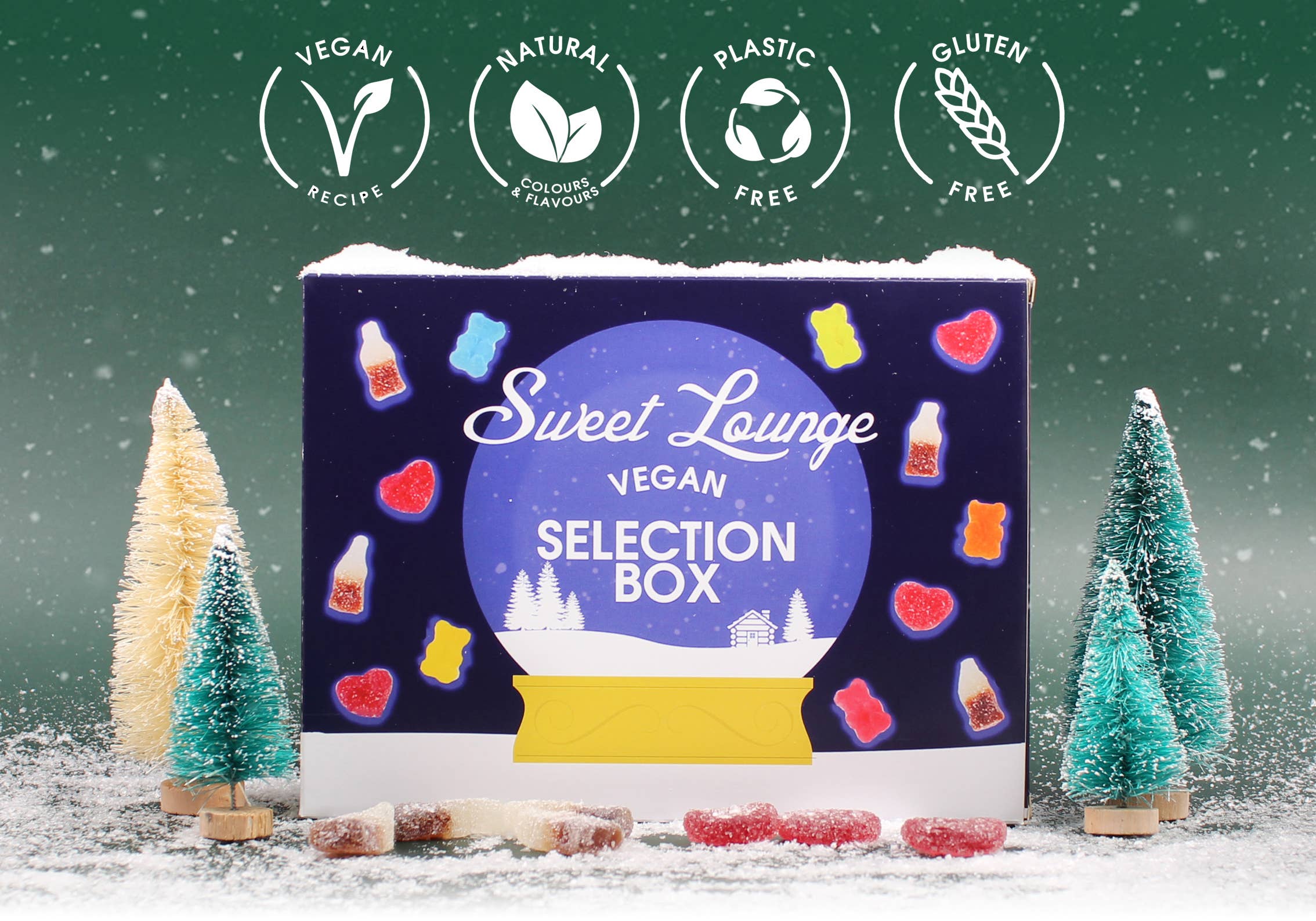 Sweet Lounge - Wholesale Gummy - Vegan Gummy Selection Box - 140g2
