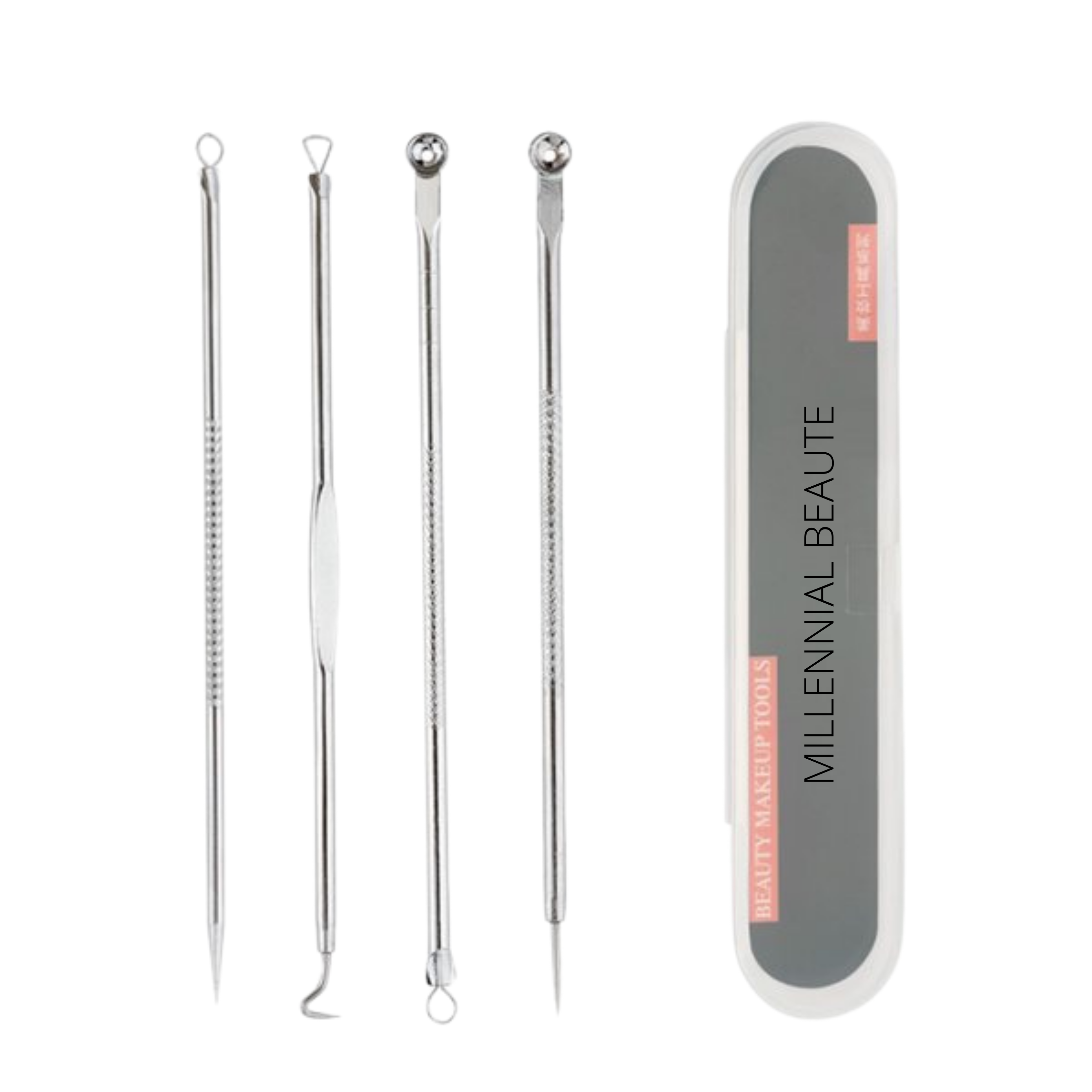 Millennial Beauté - Wholesale Facial Care Set/Kit - Blackhead Remover Tool Kit2