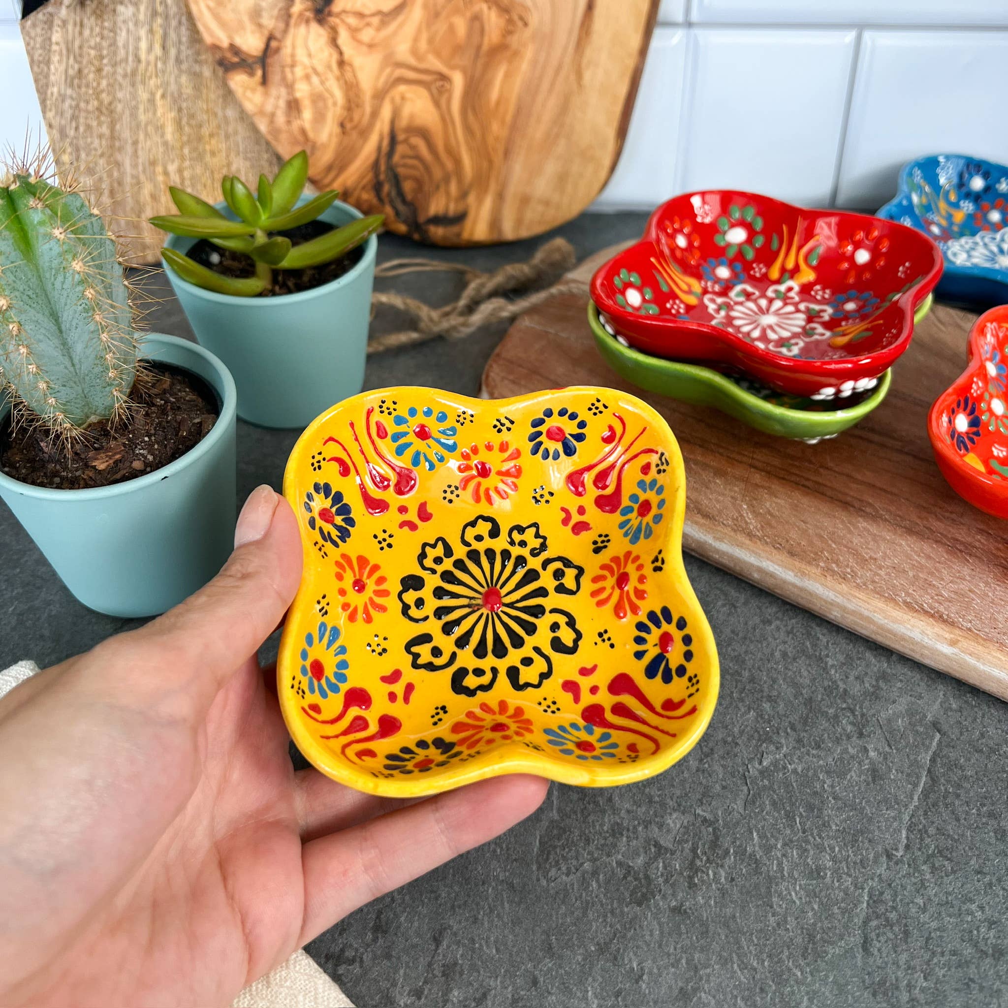 Umays Boho - Wholesale Dinnerware Set - Cute Small Bowls, Handmade Bowls, Tapas Bowls for Condiments2