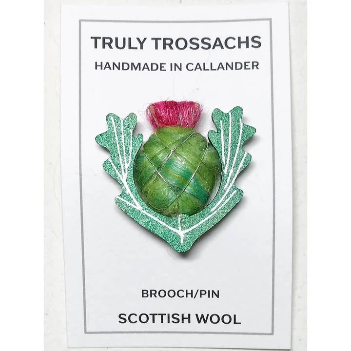 Truly Trossachs - Wholesale Brooch - Scottish Thistle Brooch