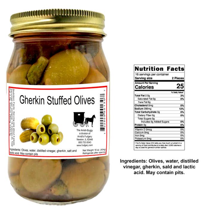 Arndt's Fudgery LLC - Wholesale Pickled Vegetables - Amish Pickled Vegetables & Eggs 16 oz. Jar11