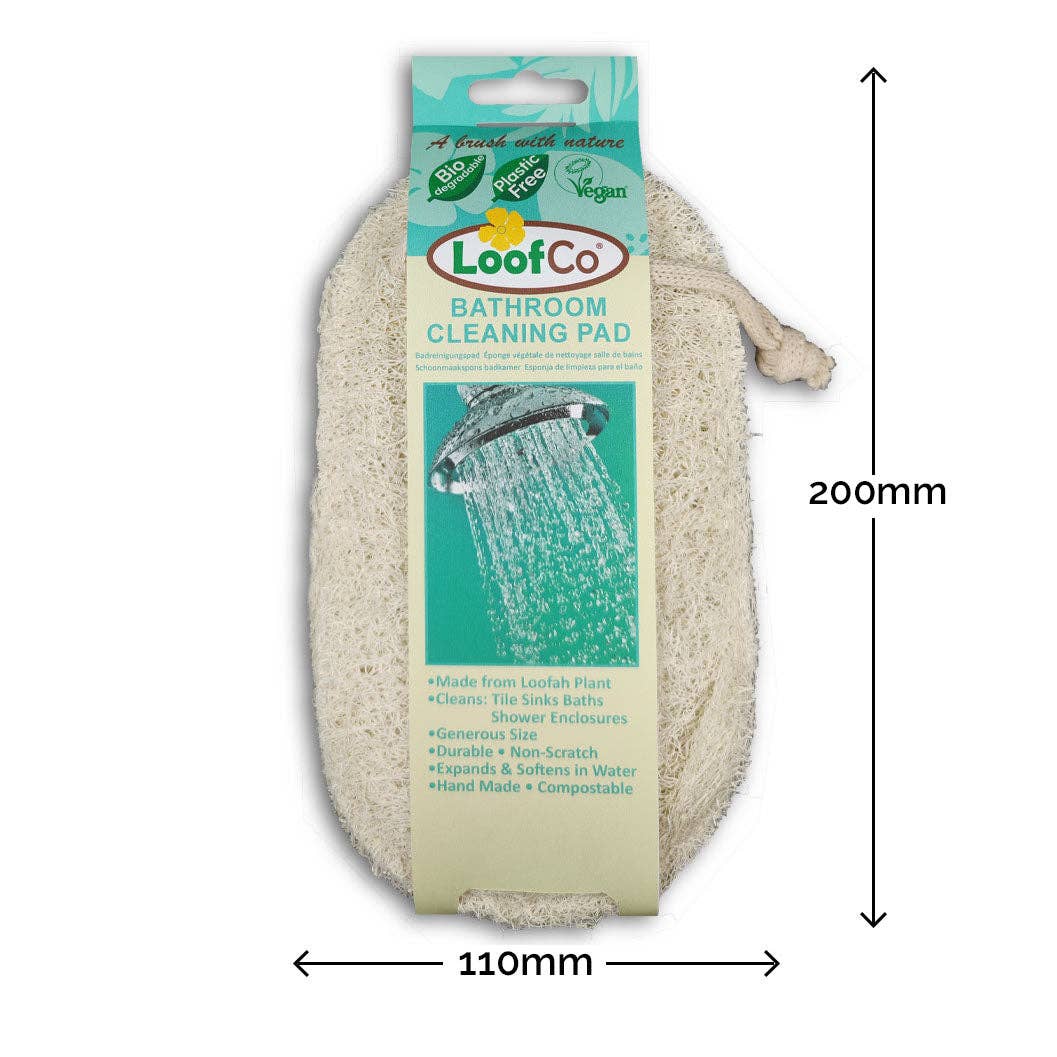 LoofCo - Loofahs & Coconut Brushes – wholesale Cleaning sponge – Bathroom Cleaning Pad | Surface Cleaning Loofah Pad2