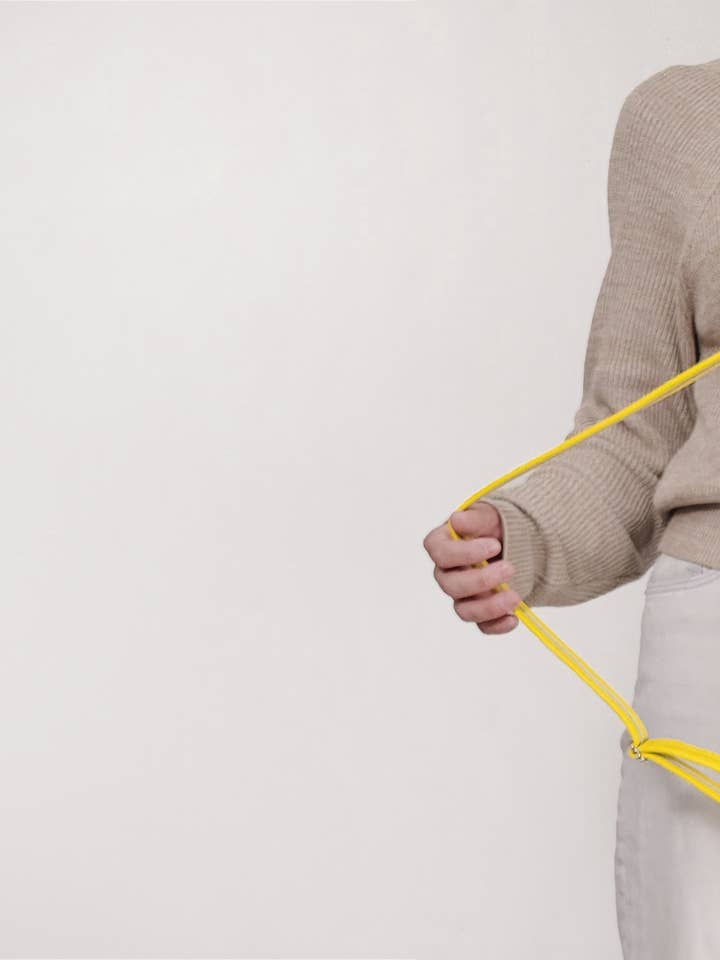 Geldbörse mit Schulterfutter in Gelb, Grün, Braun und Schwarz für den Großhandel von normal Behaviour