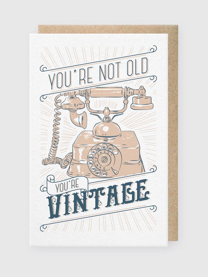 Not Old, Vintage for wholesale by Pike Street Press