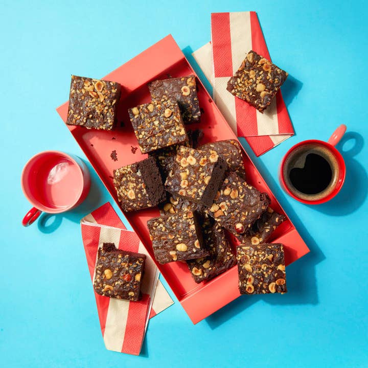 Praline Melt Brownie for wholesale by Cake Club