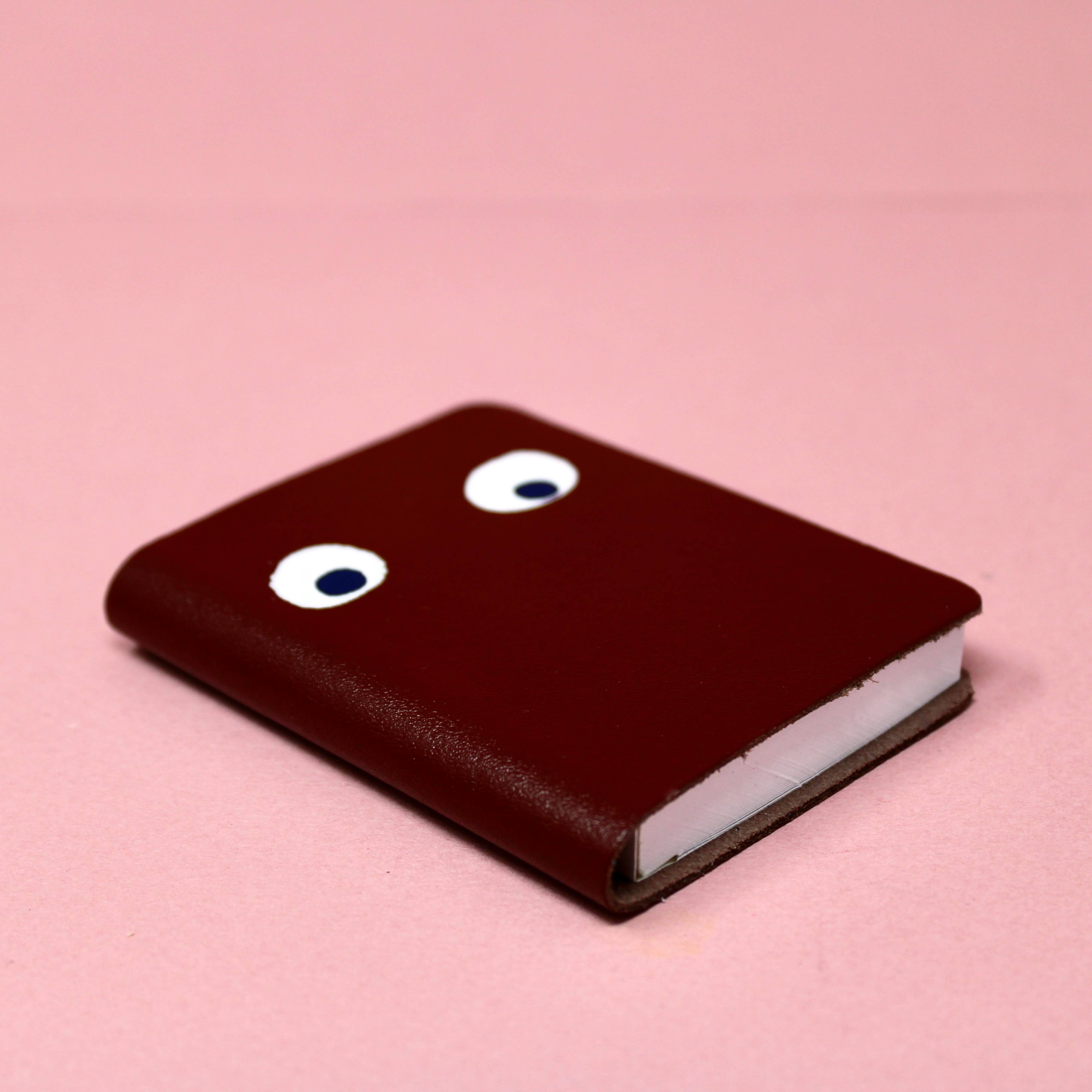 Ark Colour Design - Wholesale Notebook - Googly Eye Mini Leather Notebook4