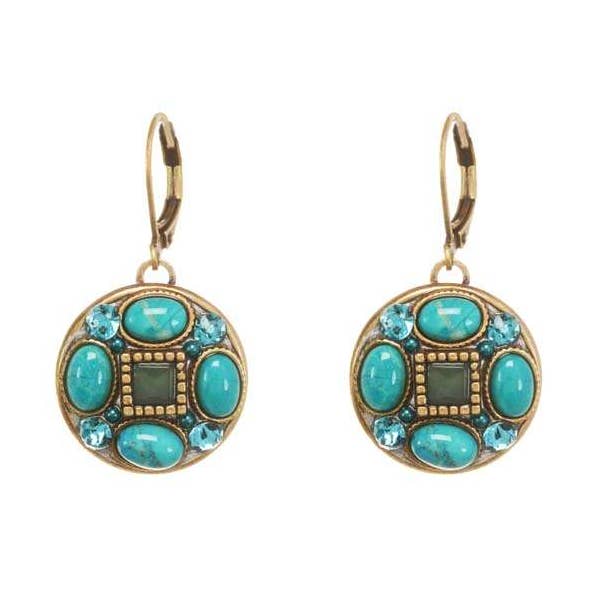 Nile Circle II Earrings for wholesale by Michal Golan Jewelry