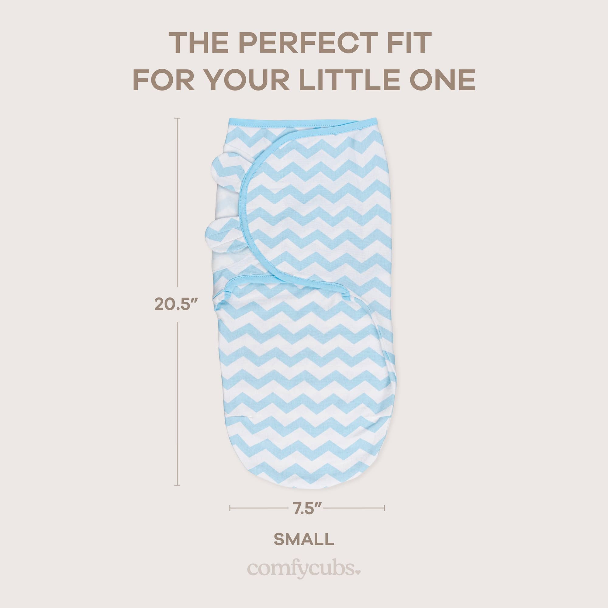 Comfy Cubs – wholesale Swaddle – Baby – Easy Swaddle Blanket, 3 Pack - 100% Cotton by Comfy Cubs24