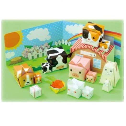 Hakubundo - Wholesale Origami/Kirigami Paper - TOYO ORIGAMI ANIMAL