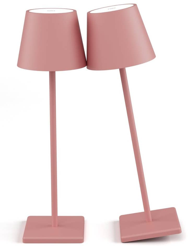 Cordless Table Lamps Soft Pink - Set of 2 for wholesale by Let's Mahj-On!
