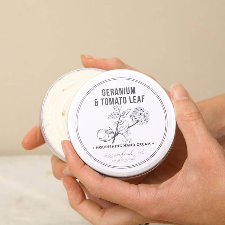Norfolk Natural Living - Wholesale Hand Cream/Lotion - Gardener's Hand Cream - Geranium & Tomato 100ml