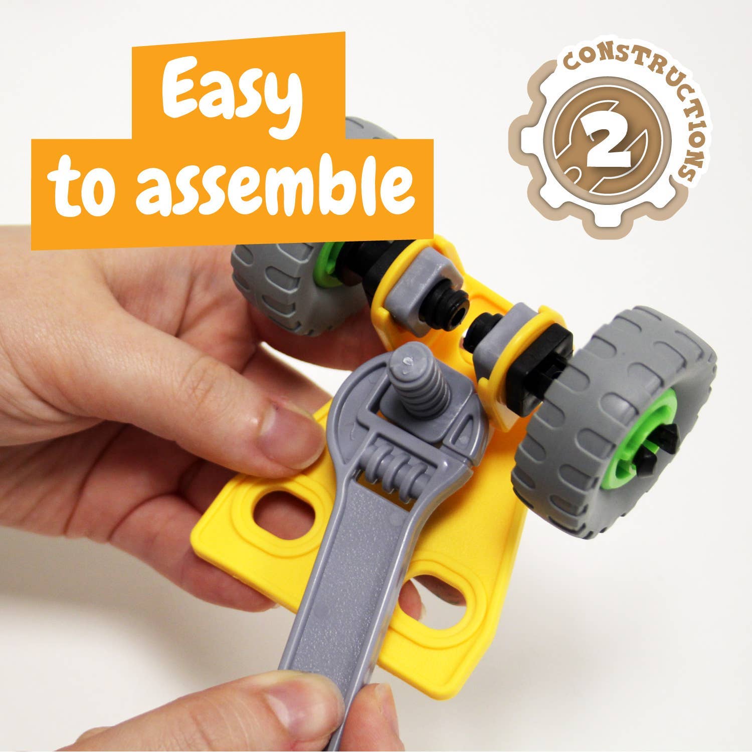 Science4you - Wholesale Building Set - Kids - Mechanics Kit Tractor & Car - Construction Toy (7 languages)4