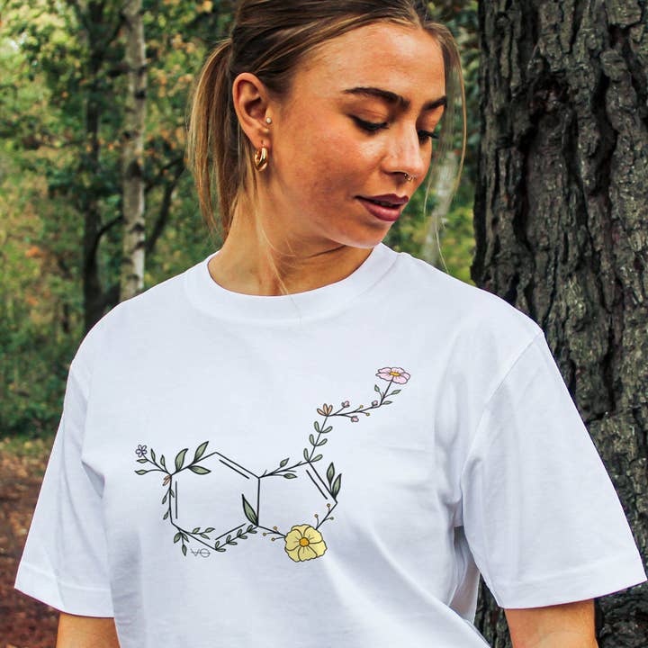 Serotonin Floracule T-Shirt (Unisex) für den Großhandel von VO