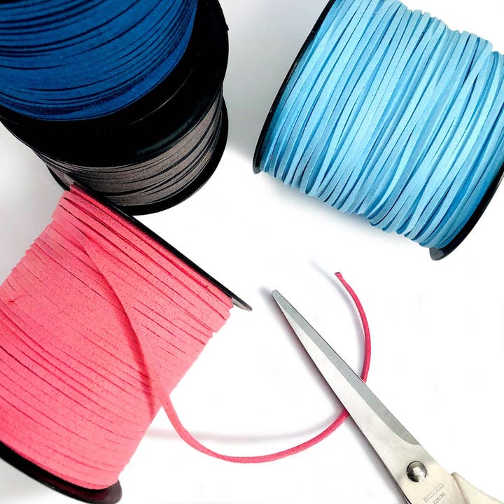 Rock Paradise – wholesale Craft supplies – Crystal Faux Leather Cord String - Leather Cord1