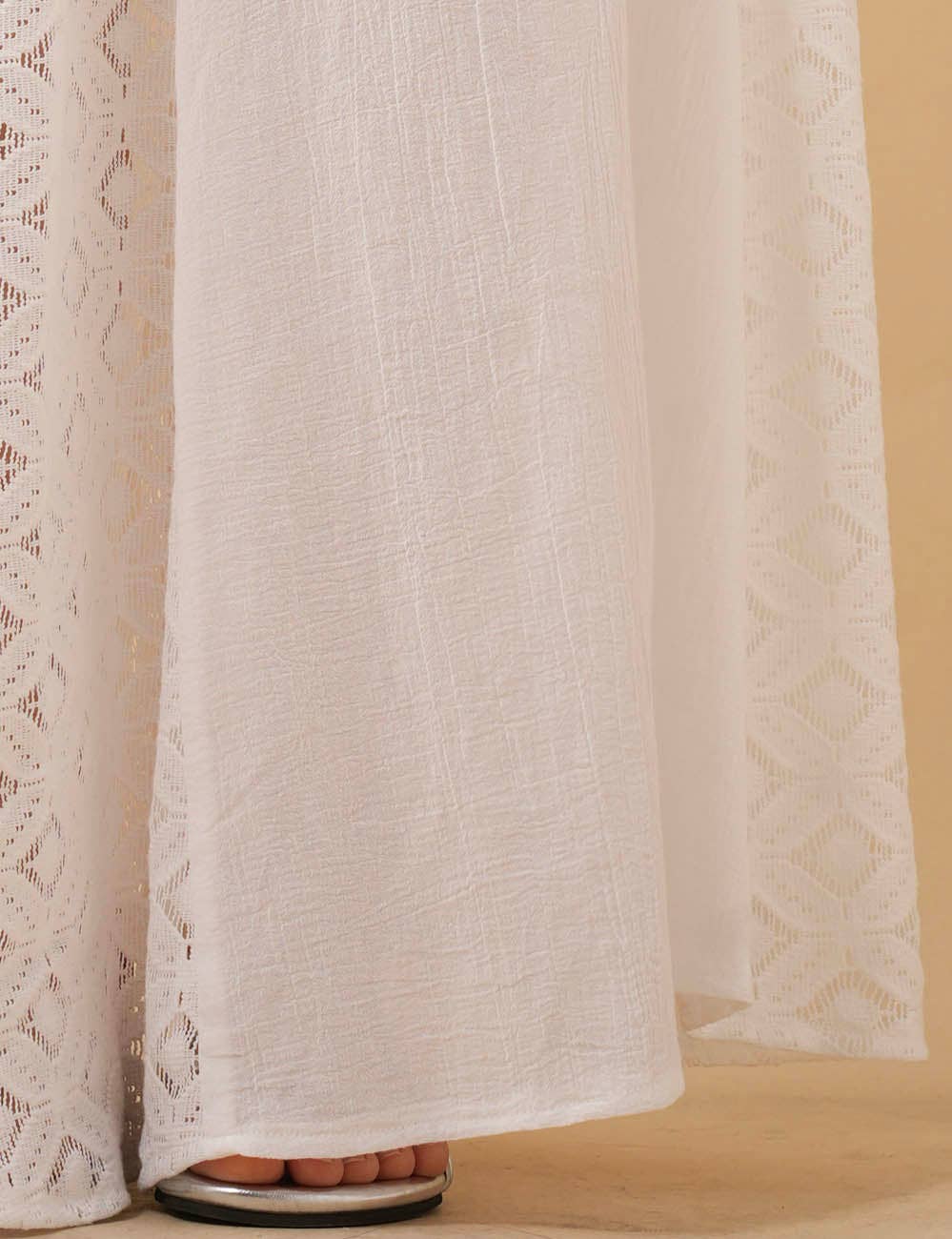 Ladies White Back Smocking Cami Top & Skirt Set SKST5KC1901 for wholesale on Faire16