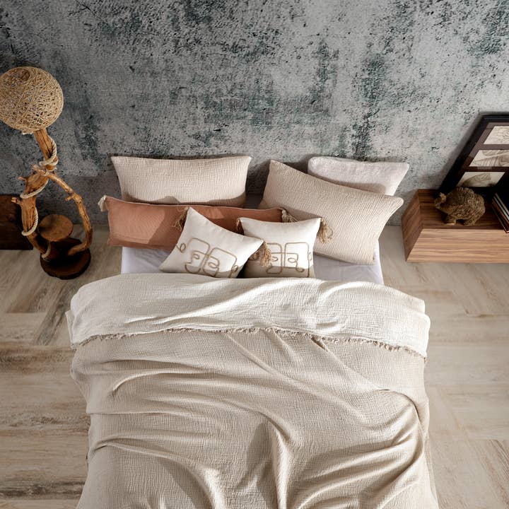 destinyhometex - Wholesale Throw Blanket - Purple color 4 layer gauze throw53