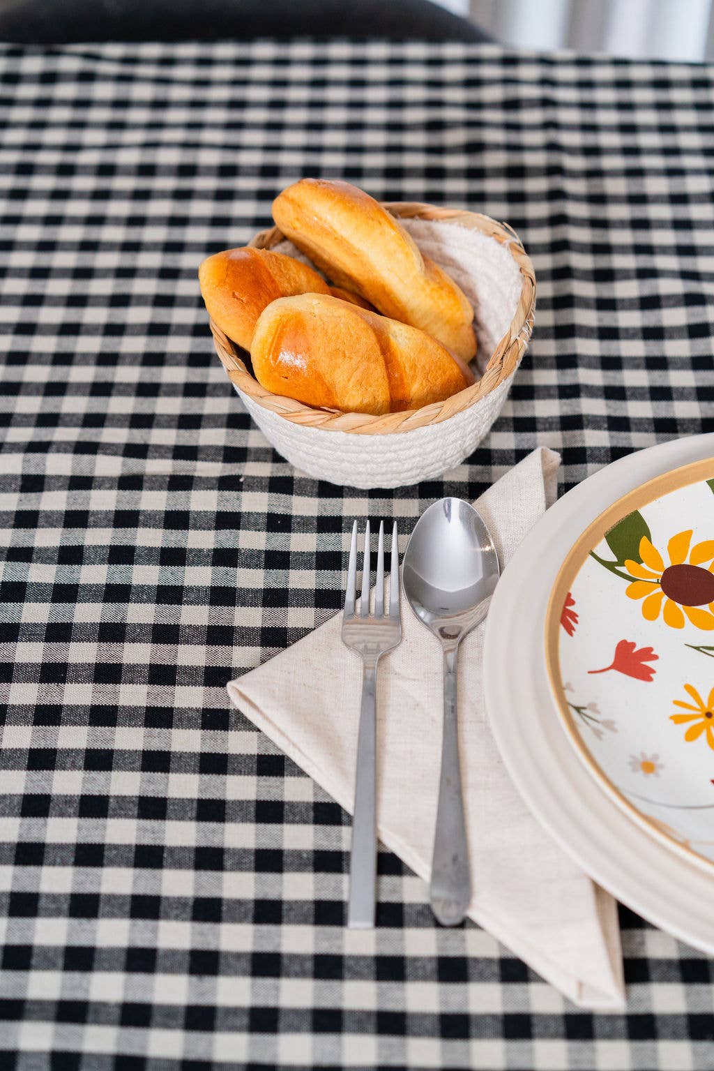 Fabstyles - Vente Nappes - NAPPE VICHY À CARREAUX23