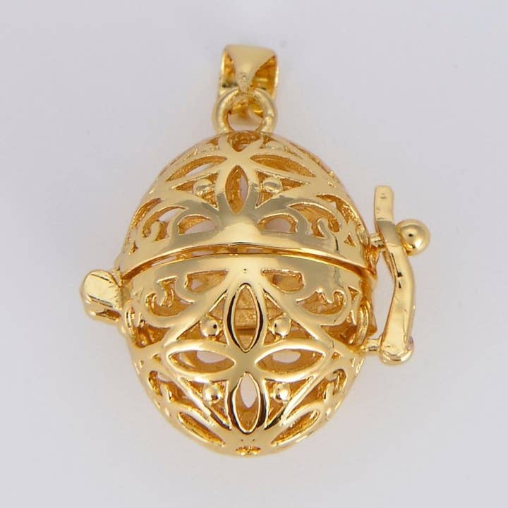 Genezing Steen kooi hanger hanger Gouden EIER hanger, Edelsteen Diffuse Sieraden Maken, DIY Edelsteen Natuurlijke Steen Hanger Charms ketting H-740 voor wholesale door Aim Eternal