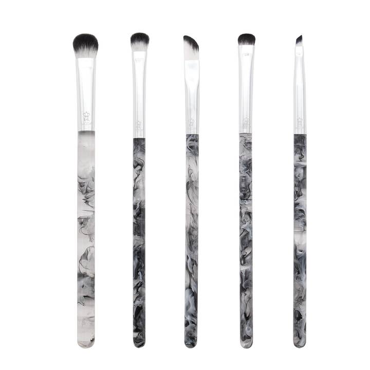 Kit de pincel de maquilhagem MŌDA® Black Smoke Show Eye 5pc por atacado de Royal Brush Mfg. Inc.