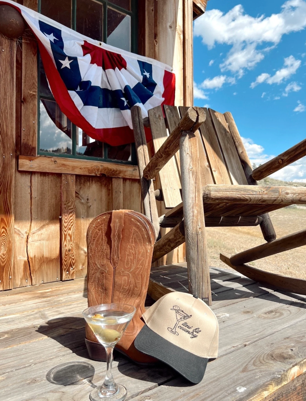 Ruby Moon - Vente Casquette de camionneur – femme - Tini Bit Country - 5 panneaux brodés kaki/noir3