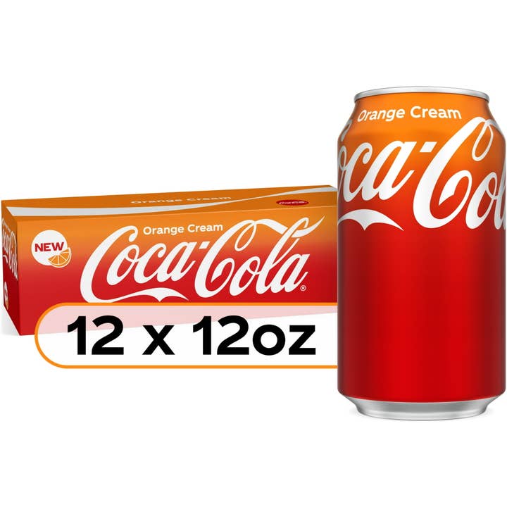 L&F Universal Goods - Wholesale Soda/Carbonated Drink - Coca-Cola Orange Cream 2/12/12OZ