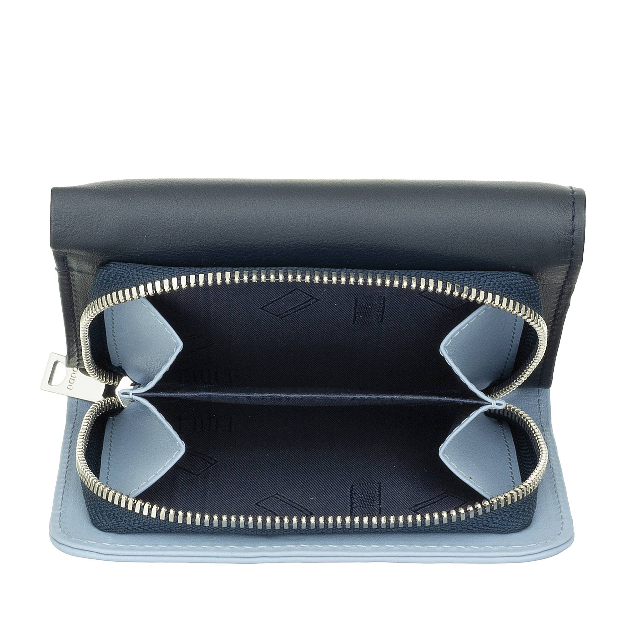 dudu - Wholesale Wallet - Women's - Dudu Women'S Small Leather Wallet Coin Purse Navy3