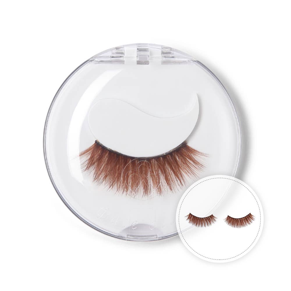 Baseblue Cosmetics – cílios postiços por atacado – Lashes Swift Marrom escuro (cílios de gengibre)0