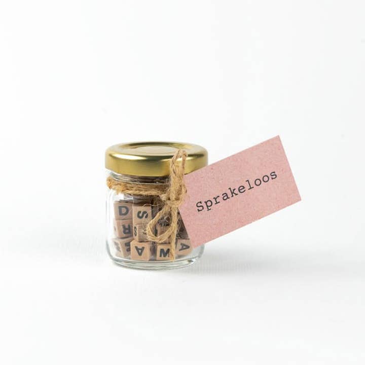 Jar of speechlessness for wholesale by Sidedish Cards