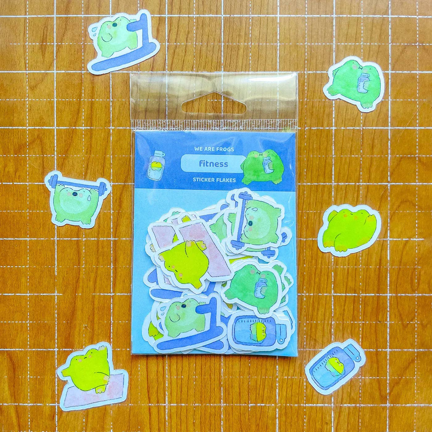We Are Frogs – Großhandel Aufkleber – Fitness Frogs Aufkleber Flocken