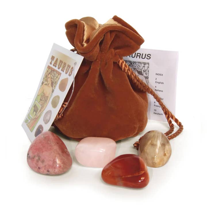 Astrological Crystal Talisman (Taurus) Lo Scarabeo for wholesale by Cardshouse