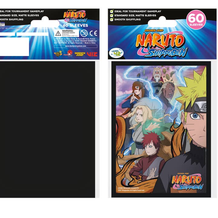 Officially Licensed Naruto YGO Sleeves - Ninja Fight for wholesale by Japanime Games
