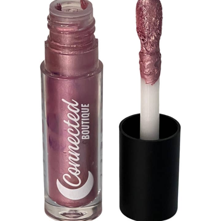 Connected Boutique - Wholesale Lipstick - Rose- Metallic Chrome Pink Bold Longwear Liquid Lipstick – Transfer‑Proof Matte6