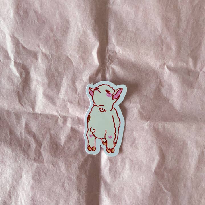 Skizzenfuchs - Wholesale Sticker - Adorable Smug Goat Meme Sticker Set | Sketch Fox