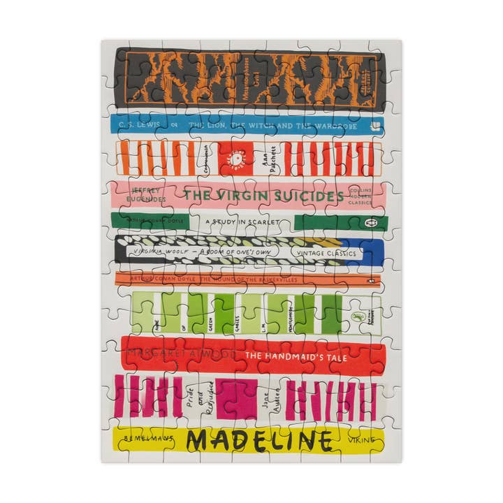 Happily Puzzles - Wholesale Puzzle – Adult - Classic Books - 99 Piece Mini Jigsaw Puzzle1