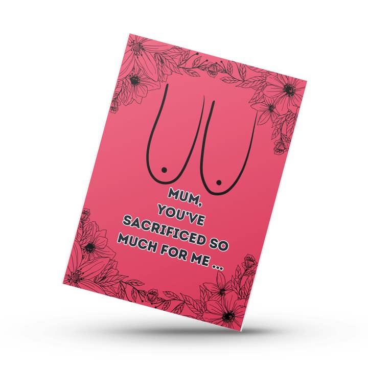 Divertente biglietto di auguri per la mamma per la vendita all'ingrosso da parte di Lunabuloona