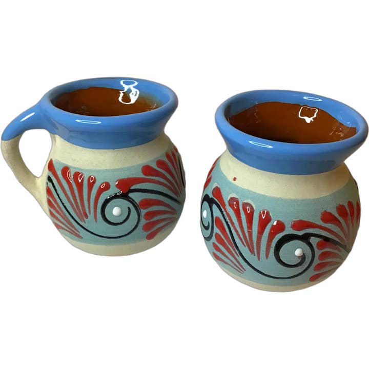 Earthware Home & Garden - Wholesale Coffee Mug - Traditional Mexican Coffee/Tea Mugs