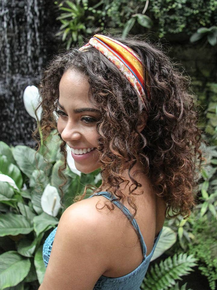 Jaipur Market Twist Headwrap for wholesale by BANDED