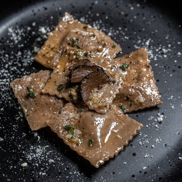 Vegan Mushroom Ravioli for wholesale by Nicola's Marketplace