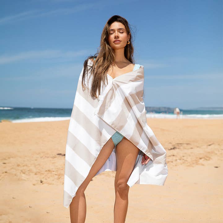 LESIMO - Wholesale Beach towel - Sand Free Beach Towel - Coogee Sand2