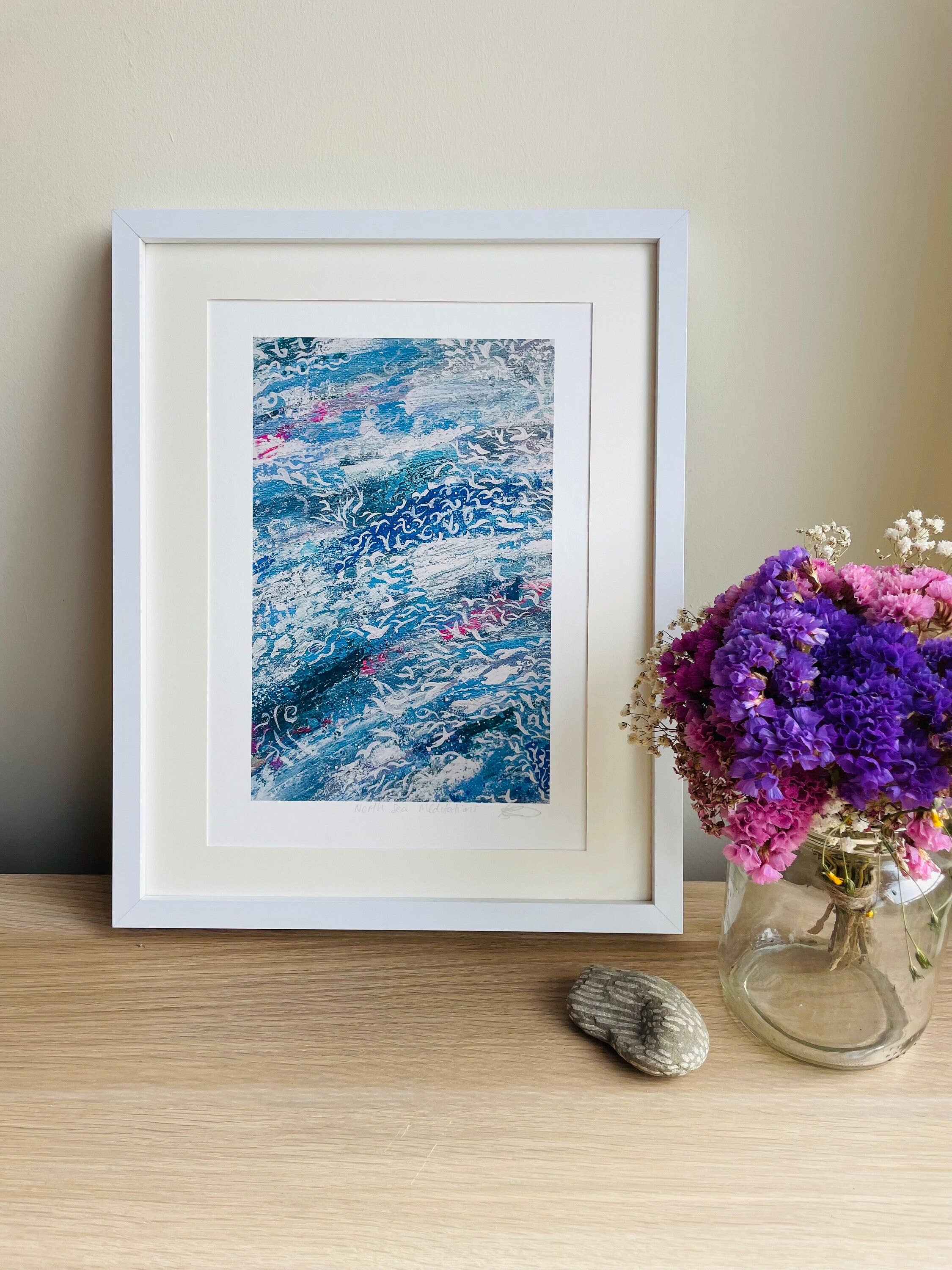 Beth Garner - Wholesale Art Print - 'North Sea Meditations' Sea Inspired A4 Print1