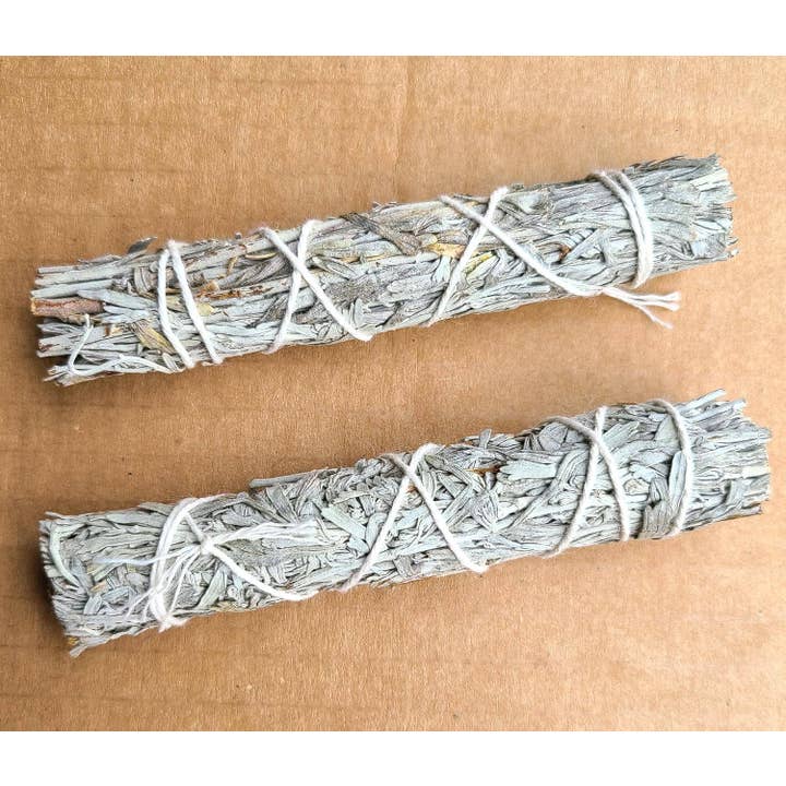 GREENROOTS USA LLC - Wholesale Sage Bundle - Bulk Slim Style Blue Sage 4" X 0.50" (1 Pack)1