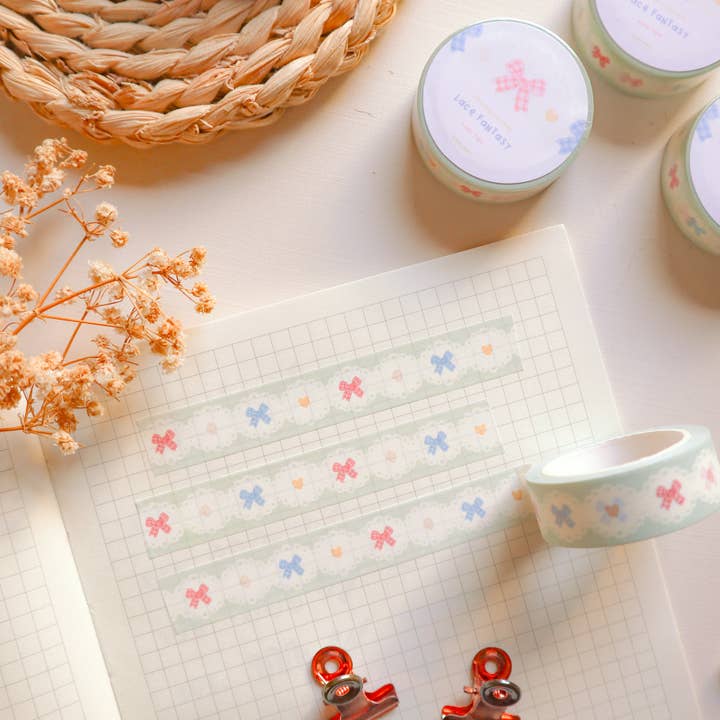 Washi Tape - Lace Fantasy for wholesale by BlossomBujo Store