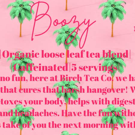 Birch Tea Co. - Wholesale Loose Tea - Boozy - Peppermint Herbal loose leaf tea blend4