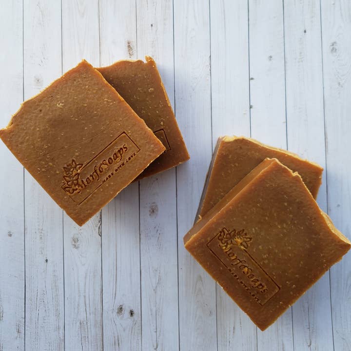 Morfosoaps - Wholesale Zeepblok - Handgemaakte kurkuma zeep