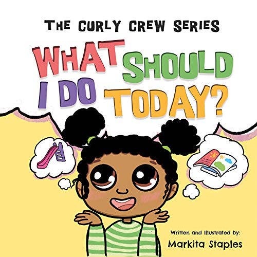 Curly Crew Books - Wholesale Preschool Book (3-5) - What Should I Do Today?1
